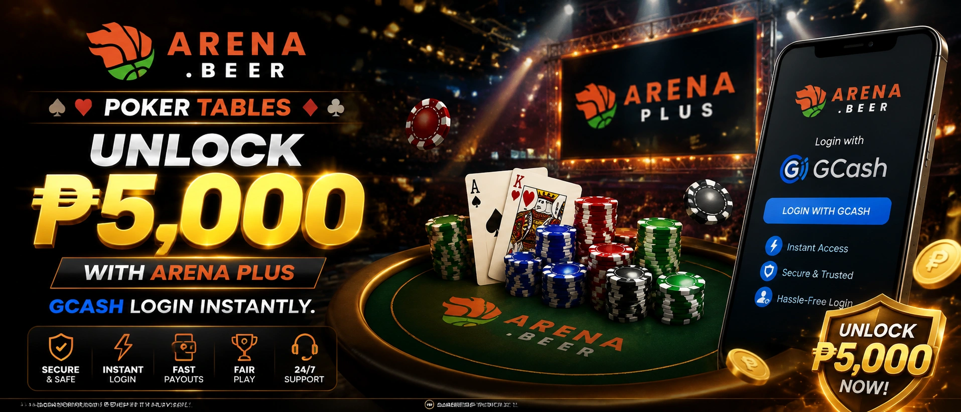 Arena poker showcase image two